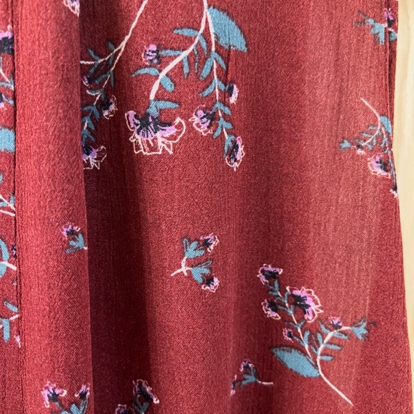 Free People Tree Swing Floral Tunic Minidress Sz Small - Picture 7 of 13